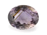 High-resolution image of the Original Amethyst Stone 7.05 Carat (7.75 Ratti) Jamunia showcasing its vibrant blue-purple hues and flawless oval cut.