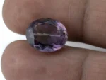Amethyst Gemstone (Jamunia) 7.26 Carat - 7.98 Ratti Reference Size | Natural Oval-Cut Purple Gemstone