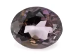 High-resolution image of the Original Amethyst Stone 8.15 Carat (8.95 Ratti) Jamunia showcasing its vibrant blue-purple hues and flawless oval cut.