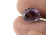 Amethyst (Jamunia) 9.00 Carat - 9.89 Ratti Size referebce | Natural Oval-Cut Purple Gemstone