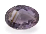 Amethyst (Jamunia) 9.00 Carat - 9.89 Ratti Front View | Natural Oval-Cut Purple Gemstone