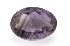 Amethyst (Jamunia) 9.00 Carat - 9.89 Ratti Front View | Natural Oval-Cut Purple Gemstone