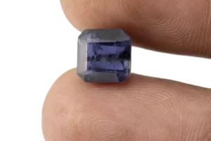 Blue Sapphire (Neelam) 2.85 Carat - 3.13 Ratti - Size Reference