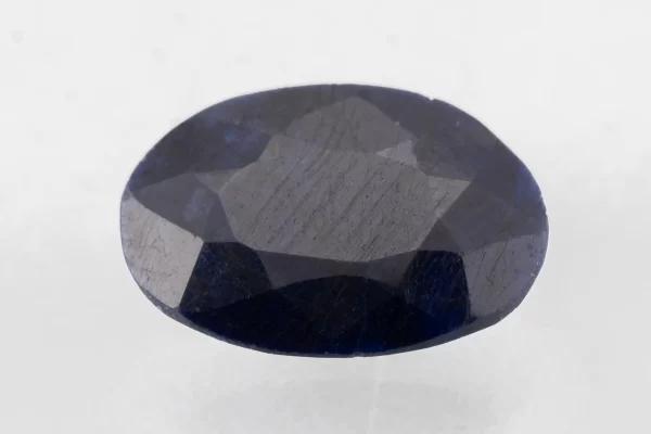 Blue Sapphire (Neelam) 3.45 Carat/3.79 Ratti - Front View