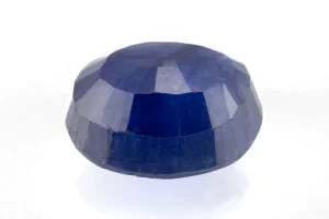 Blue Sapphire (Neelam) 5.50 Carat/6.04 Ratti - Back View