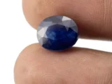 Blue Sapphire (Neelam) 5.50 Carat/6.04 Ratti - Size Reference