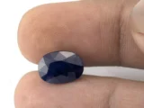 Blue Sapphire (Neelam) 5.70 Carat - 6.26 Ratti Size Refference | Oval Mix-Cut Blue Gemstone
