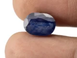 Blue Sapphire (Neelam) 6.25 Carat/6.87 Ratti - Size Reference