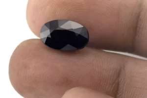 Blue Sapphire (Neelam) 6.32 Carat - 6.94 Ratti Size Referrence | Oval Mix-Cut Blue Gemstone