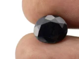 Blue Sapphire (Neelam) 6.40 Carat/7.03 Ratti - Size Reference
