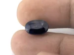 Blue Sapphire Gemstone (Neelam) 6.53 Carat - 7.18 Ratti Size Reference | Certified Oval Mix-Cut Blue Gemstone