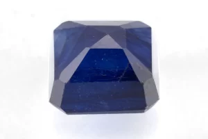 Blue Sapphire (Neelam) 6.95 Carat/7.64 Ratti - Back View