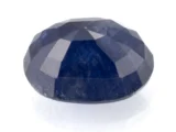 Blue Sapphire (Neelam) 6.96 Carat/7.65 Ratti - Back View