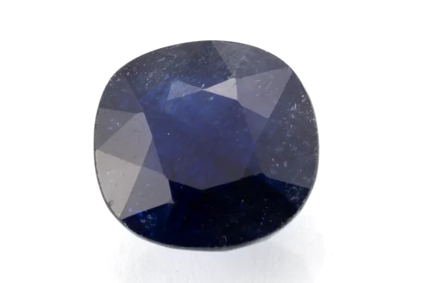 Blue Sapphire (Neelam) 7.53 Carat/8.27 Ratti - Front View