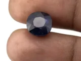 Blue Sapphire (Neelam) 7.53 Carat/8.27 Ratti - Size Reference