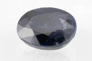 Blue Sapphire (Neelam) 8.00 Carat/8.79 Ratti - Front View