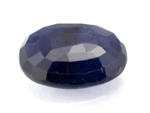 Blue Sapphire (Neelam) 8.01 Carat - Back View