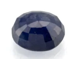 Blue Sapphire (Neelam) 8.67 Carat - 9.53 Ratti Back View | Certified Bangkok Gemstone