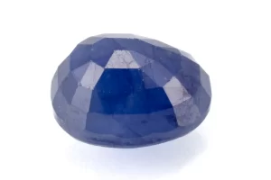 Blue Sapphire (Neelam) 8.73 Carat - 9.59 Ratti Back | Certified Bangkok Gemstone