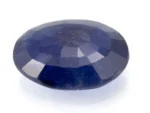 Blue Sapphire (Neelam) 9.16 Carat/10.07 Ratti - Back View