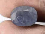 Stunning Natural Blue Sapphire (Neelam) 9.40 Carat/10.33 Ratti - Size Reference