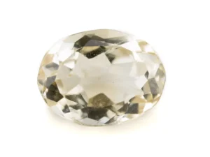 Citrine Stone 2.22 Carat - 2.44 Ratti Sunela, lab-certified vibrant yellow Oval Cut gemstone
