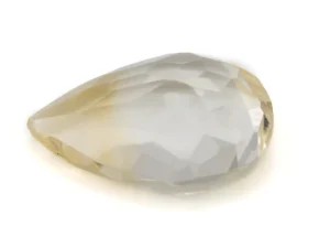 Stunning Natural Citrine (Sunela) 3.95 Carat/4.34 Ratti - Back View