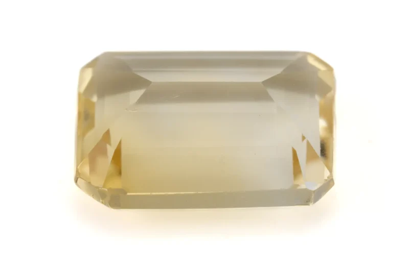 Stunning Natural Citrine (Sunela) 4.05 Carat/4.45 Ratti - Back View
