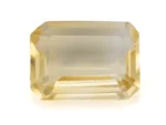 Citrine Stone 4.05 Carat - 4.45 Ratti Sunela, lab-certified vibrant yellow Octagon Step Cut gemstone