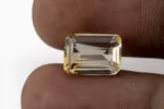Stunning Natural Citrine (Sunela) 4.65 Carat/5.11 Ratti - Size Reference