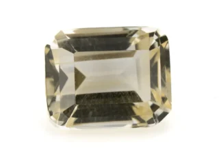 Citrine (Sunela) 5.35 Carat - 5.88 Ratti Sunela, lab-certified vibrant yellow Octagon Step Cut gemstone