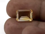 Citrine (Sunela) 5.55 Carat / 6.10 Ratti - Size Reference