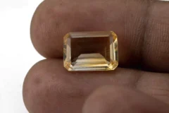 Citrine (Sunela) 5.55 Carat / 6.10 Ratti - Size Reference