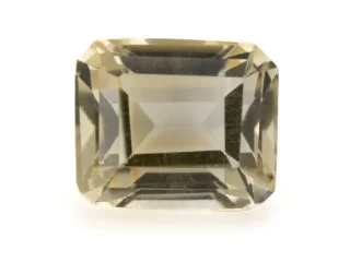 Citrine Stone 5.65 Carat - 6.21 Ratti Sunela, lab-certified vibrant yellow Octagon Step Cut gemstone