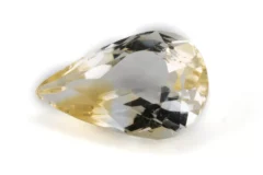 Citrine Stone 5.70 Carat - 6.26 Ratti Sunela, lab-certified vibrant yellow Pearl Drop Cut gemstone