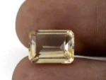Citrine (Sunela) 6.05 Carat / 6.65 Ratti - Size Reference