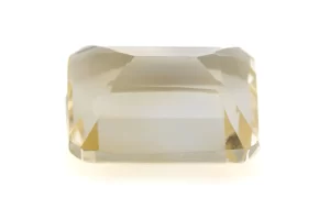 Stunning Natural Citrine (Sunela) 6.10 Carat/6.70 Ratti - Back View