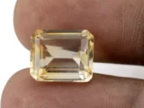 Stunning Natural Citrine (Sunela) 6.50 Carat/7.14 Ratti - Size Reference
