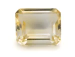 Citrine Stone 6.50 Carat - 7.14 Ratti Sunela, lab-certified vibrant yellow Octagon Step Cut gemstone