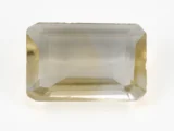 Citrine Stone 6.75 Carat - 7.42 Ratti Sunela, lab-certified vibrant yellow Octagon Step Cut gemstone