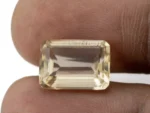 Stunning Natural Citrine (Sunela) 6.85 Carat/7.53 Ratti - Size Reference