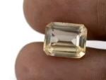 Stunning Natural Citrine (Sunela) 7.60 Carat/8.35 Ratti - Size Reference