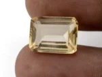 Stunning Natural Citrine (Sunela) 8.35 Carat/9.18 Ratti - Size Reference