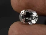 Crystal (Sfatik) 4.30 Carat / 4.72 Ratti - Size Reference