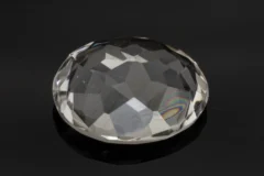 Crystal (Sfatik) 4.48 Carat / 4.92 Ratti - Back View