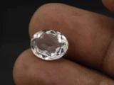Crystal (Sfatik) 4.48 Carat / 4.92 Ratti - Size Reference