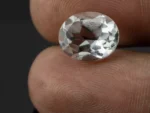 Crystal (Sfatik) 4.75 Carat / 5.22 Ratti - Size Reference