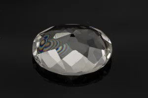 Crystal (Sfatik) 4.86 Carat / 5.34 Ratti - Back View