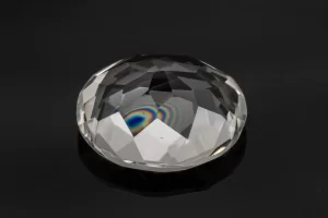 Crystal (Sfatik) 5.31 Carat / 5.83 Ratti - Front View