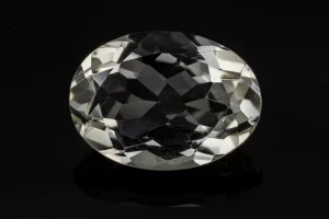 Crystal (Sfatik) 5.55 Carat / 6.10 Ratti - Front View